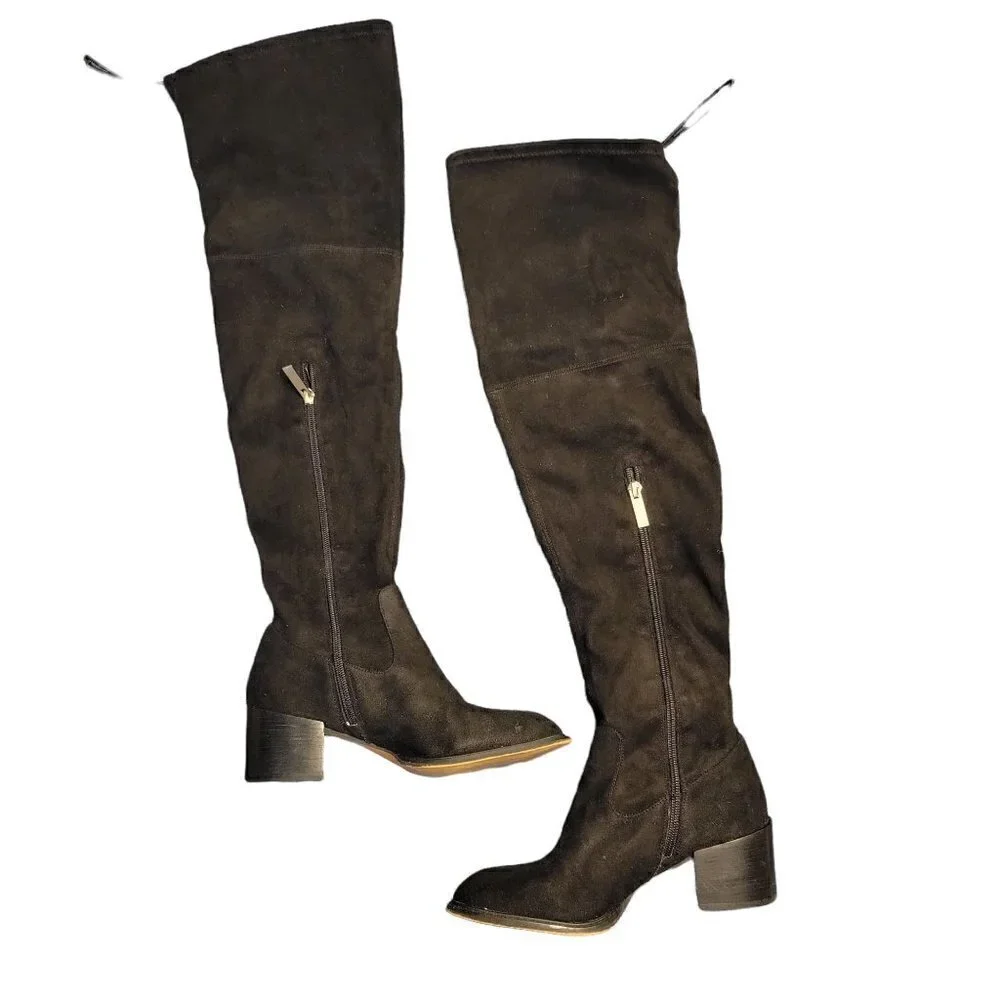 BCBG Boho Over the knee Tall Long Boots Women's Size 6M